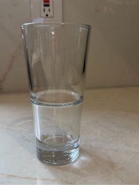 Clear Glass Tumbler - Classic Transparent Drinking Glass